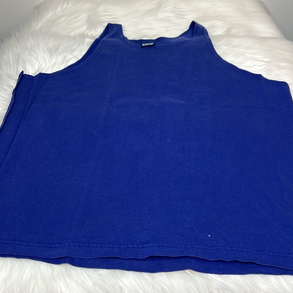 (4) Men’s Cotton Tank Tops Gray, Black, Royal Blue, Lime Green Size M - Picture 11 of 15
